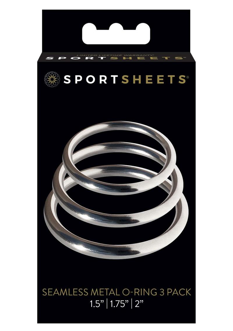 Sportsheets Metal O Ring 3 Pack